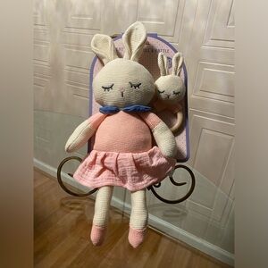 Adorable Pink Bunny Plush Toy